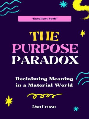 cover image of The Purpose Paradox